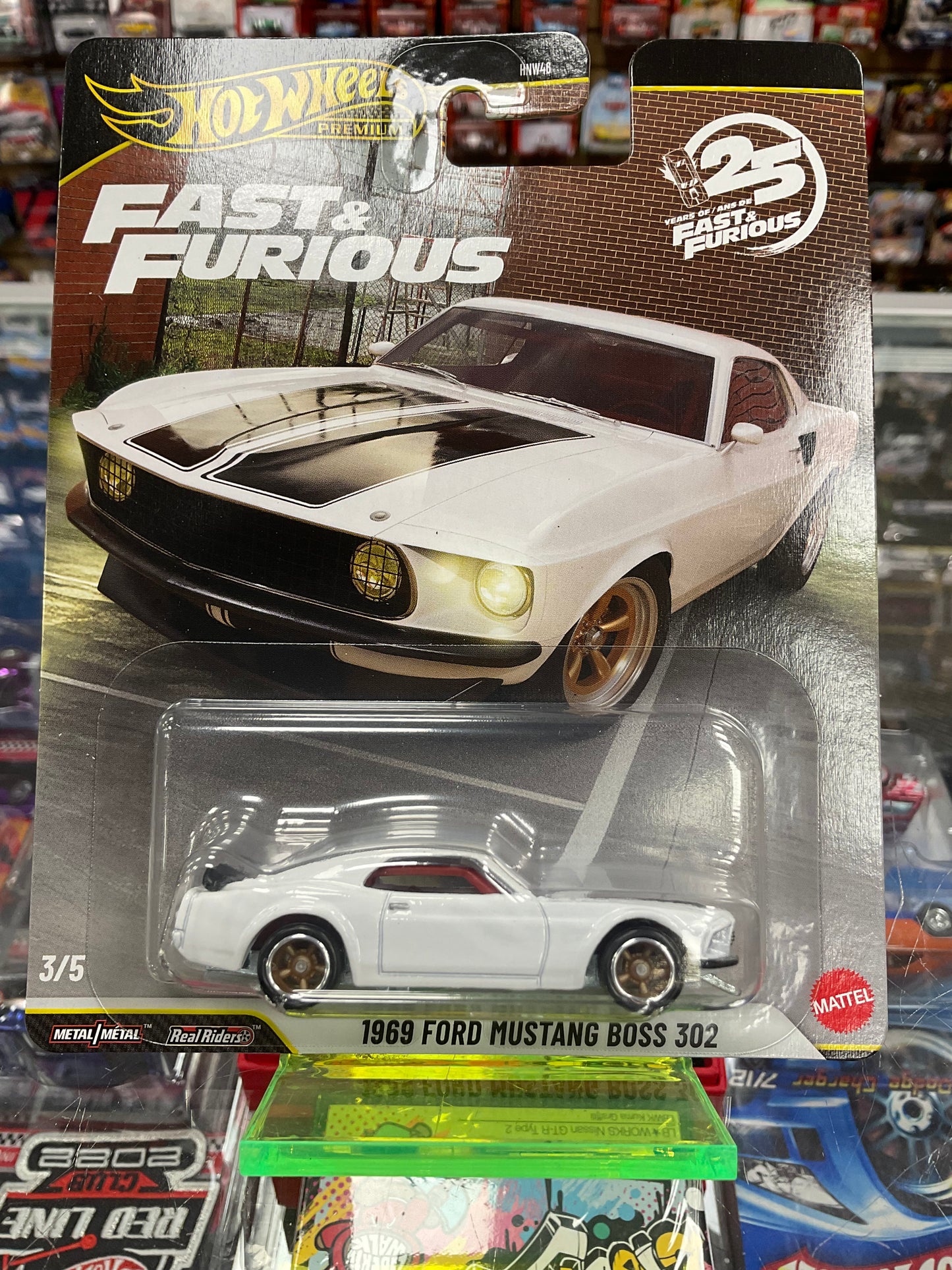 Hot Wheels 25 Years of Fast & Furious Set