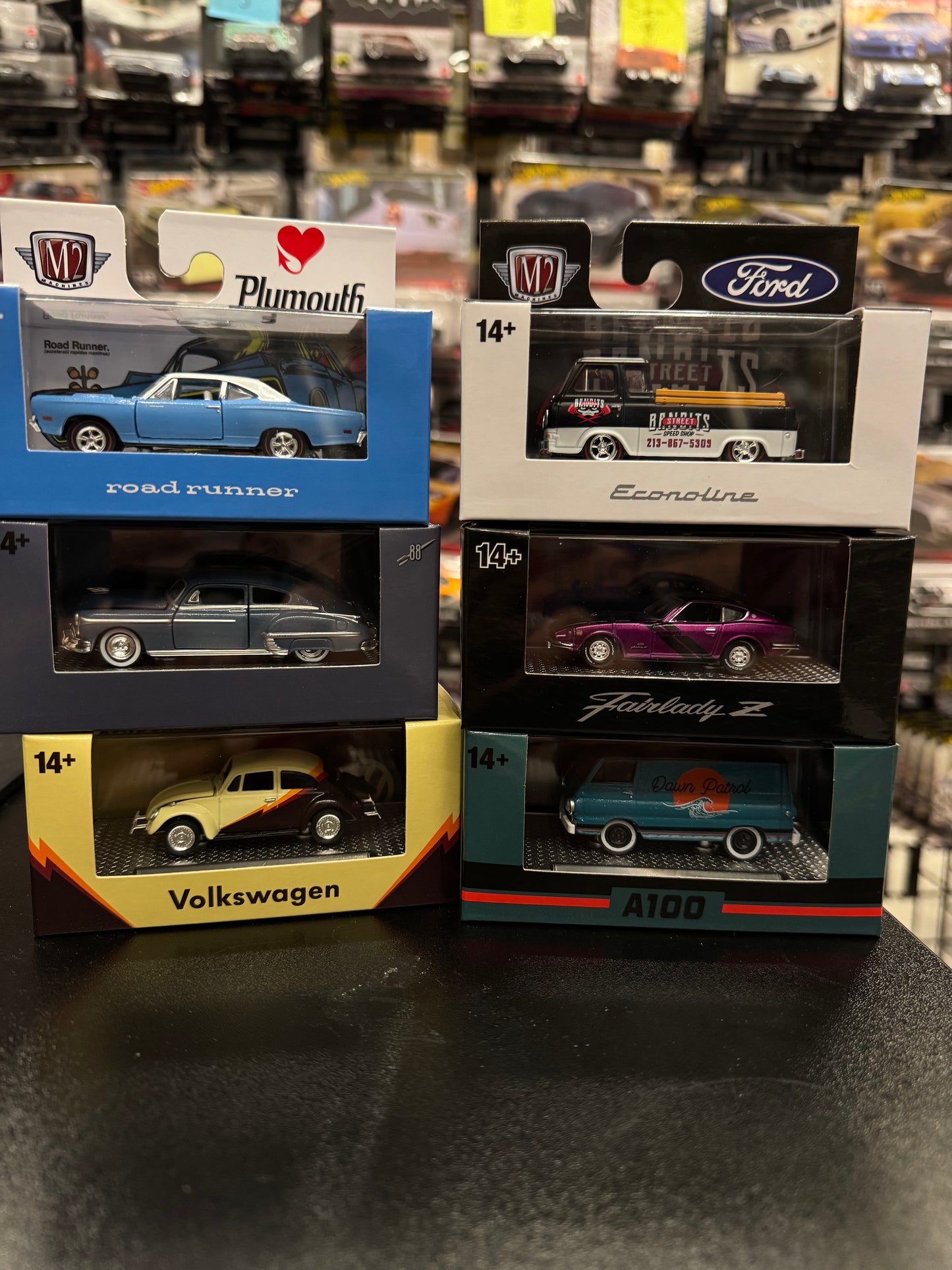 M2 Machines Detroit Muscle 32600-92 Complete Set Of 6 Vehicles R91