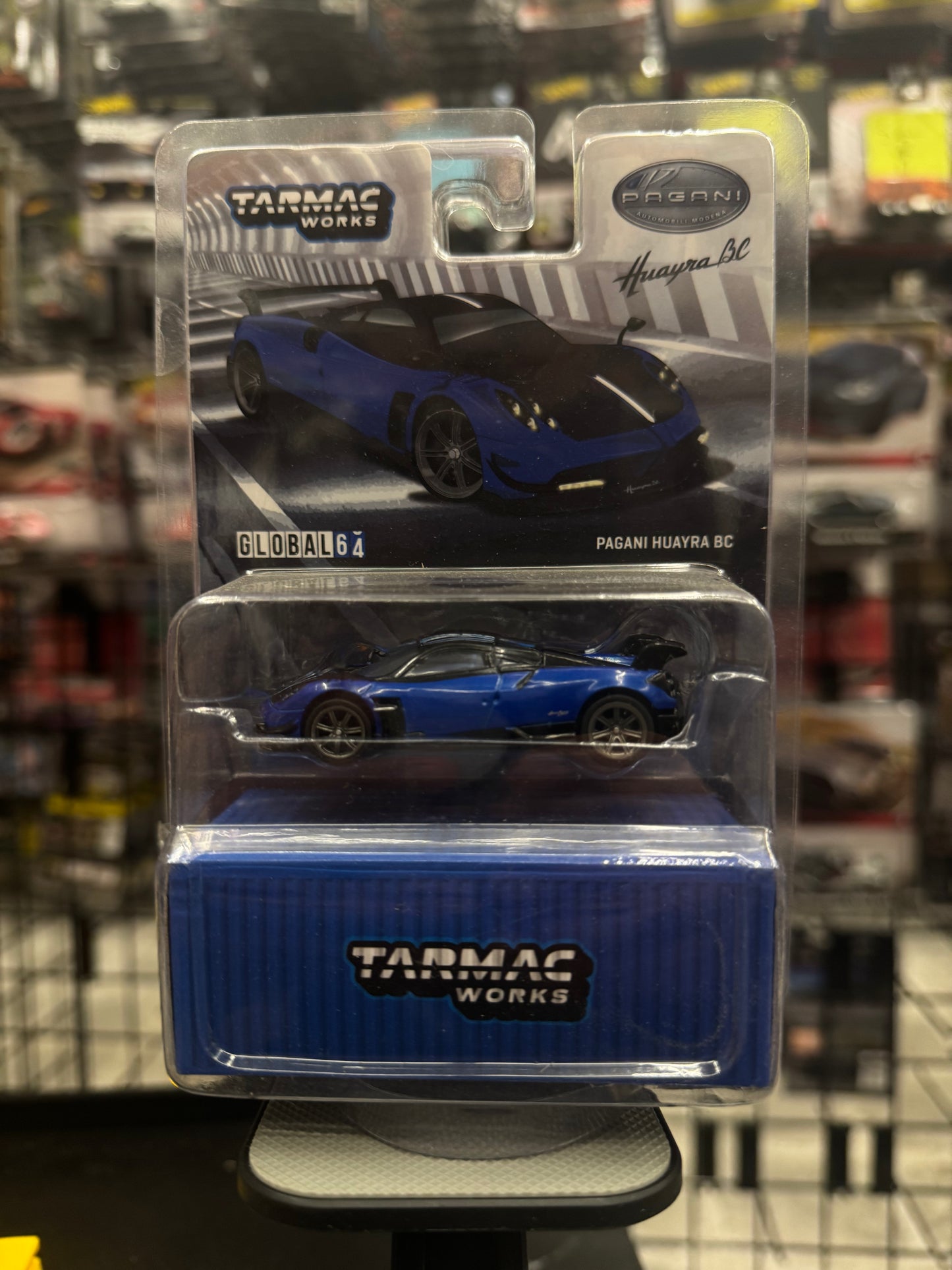 TARMAC PAGANI Huayra BC  - blue francais