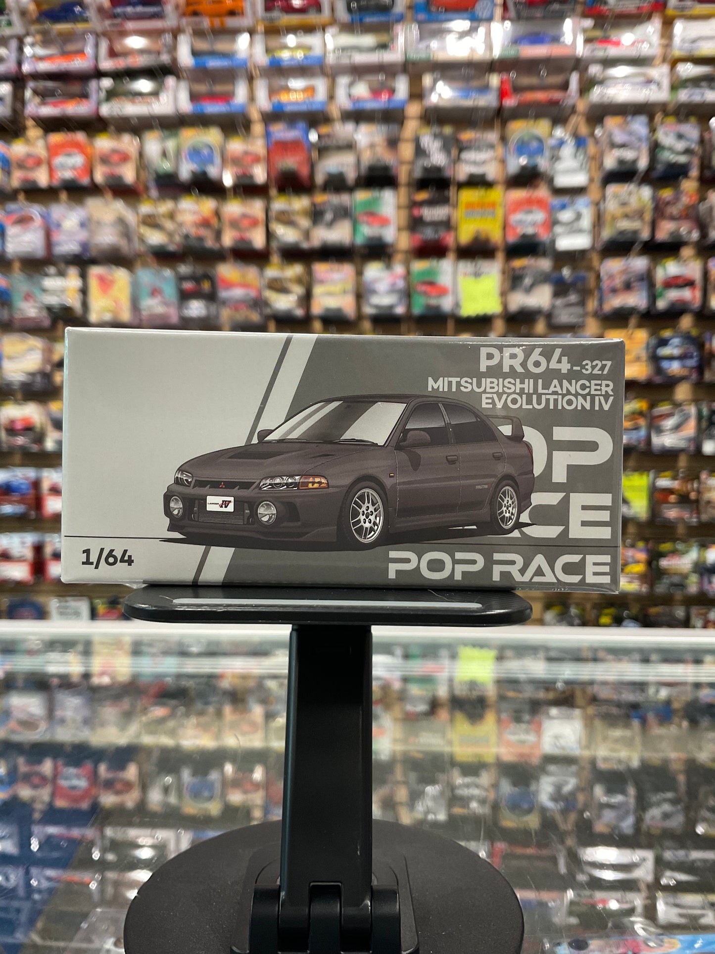 Pop Race PR-64 #327 MITSUBISHI LANCER EVOLUTION IV