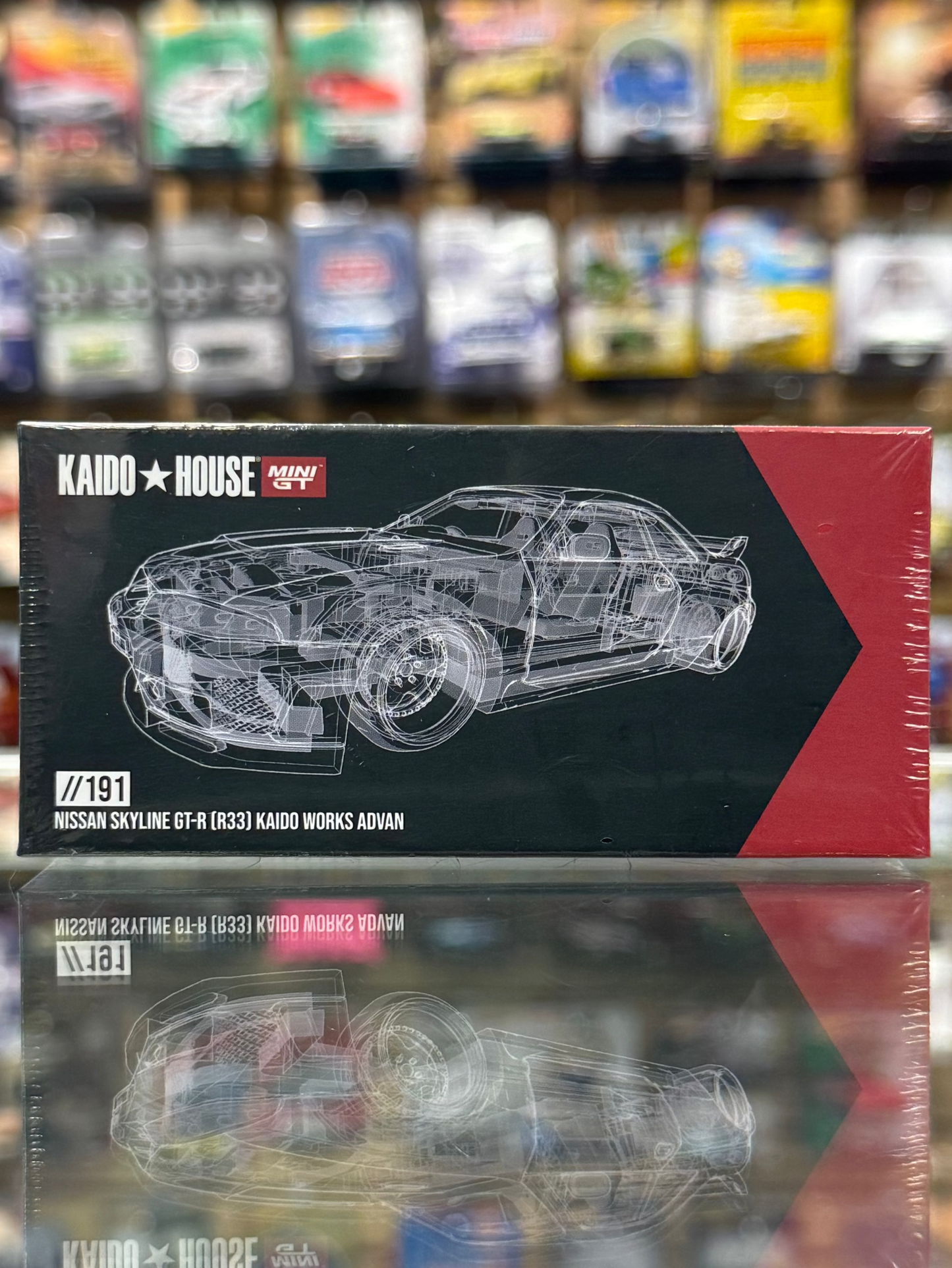 Kaido House 191 Nissan Skyline GT-R (R33) Kaido Works Advan