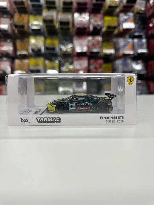 Tarmac Monster Ferrari 488 GT3 Gulf 12h 2019 V. Rossi, A. Salucci, L. Marino