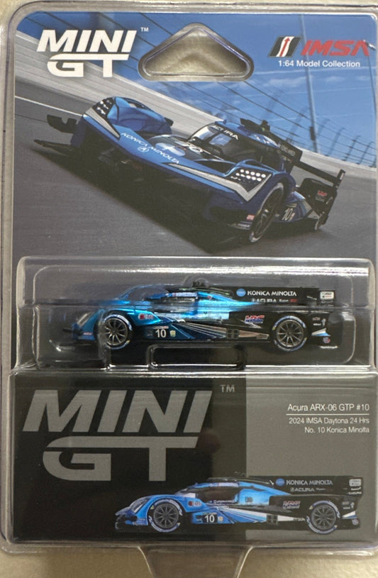 Mini GT #1056 Acura ARX-06 GTP #40 Wayne Taylor Racing Andretti 2024 IMSA