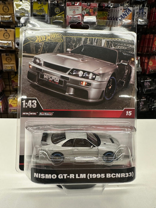 Hot Wheels Premium 1:43 Scale NISMO GT-R LM (1995 BCNR33)