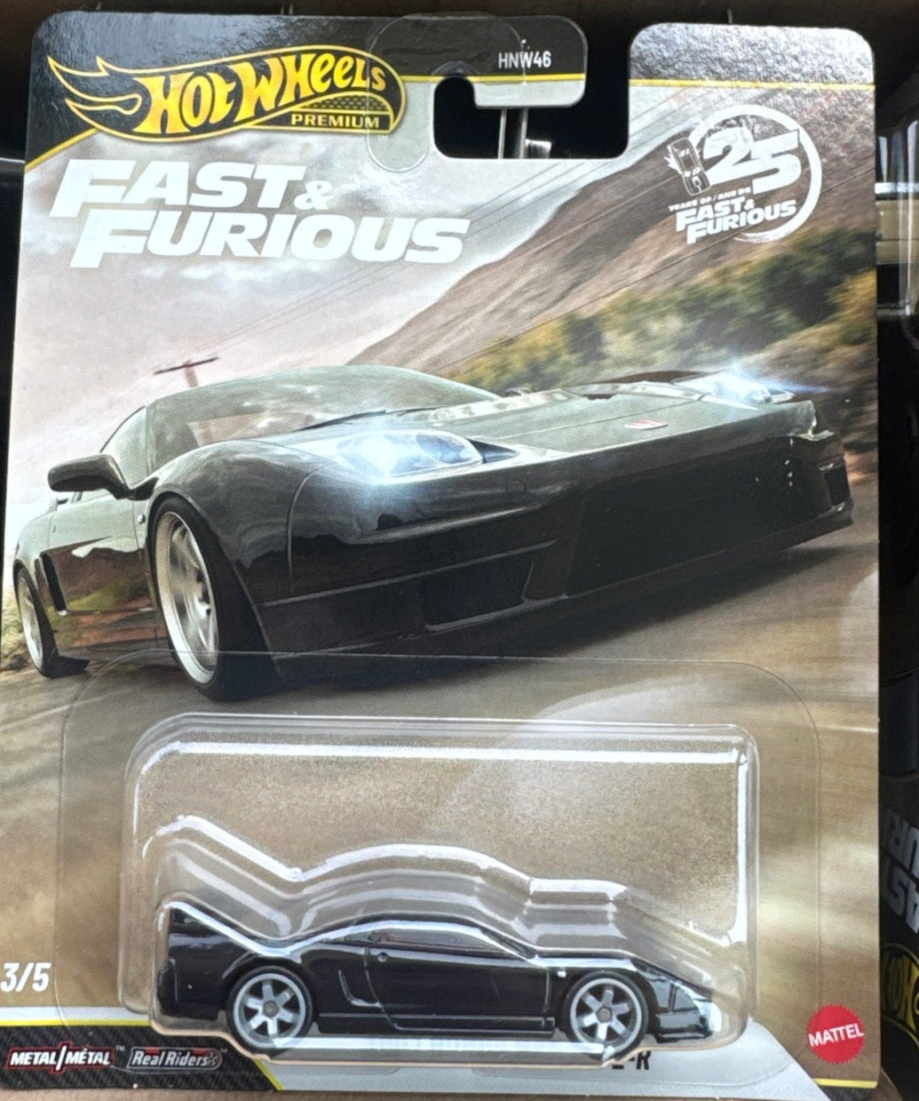 2026 Hot Wheels Premium Fast & Furious 5/5 Set 25 Anniversary