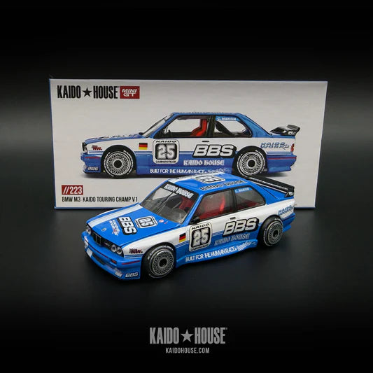 Kaido House #223 M3 Kaido Touring Champ V1 Blue Model Car