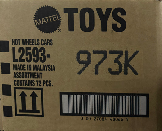 2026 Hot Wheels Sealed K Case - No Double Tape - Shipped in Double Box