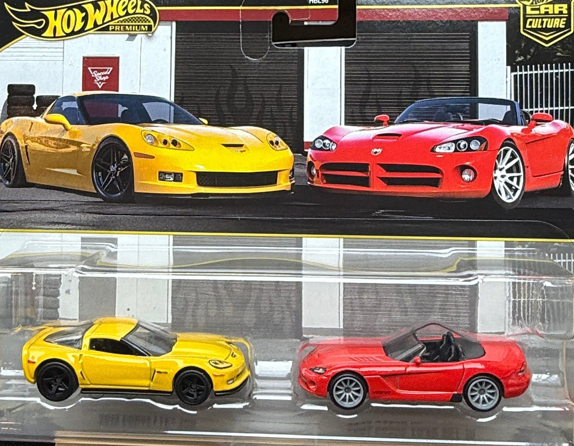 フルーツスピリッツセット（シュラデラー）ミニサイズ 2026 Hot Wheels Car Culture 2-Pack Maserati Toyota Corvette (Set