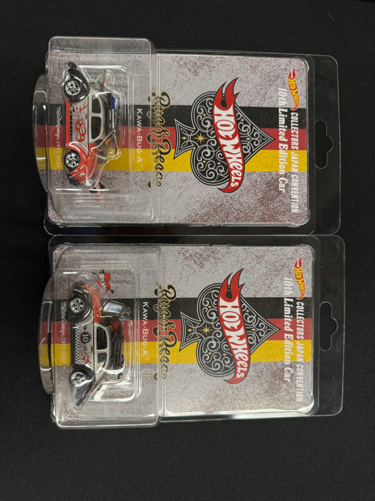 Hot Wheels Japan Convention 2026 Volkswagen Beetle KAWA BUG A Right & Left Set