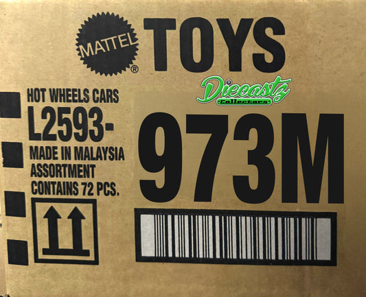2026 Hot Wheels Sealed M Case - No Double Tape - Shipped in Double Box