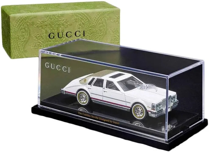 Hot Wheels x Gucci Cadillac Seville 100th Anniversary Limited Edition with Tote and Certificate