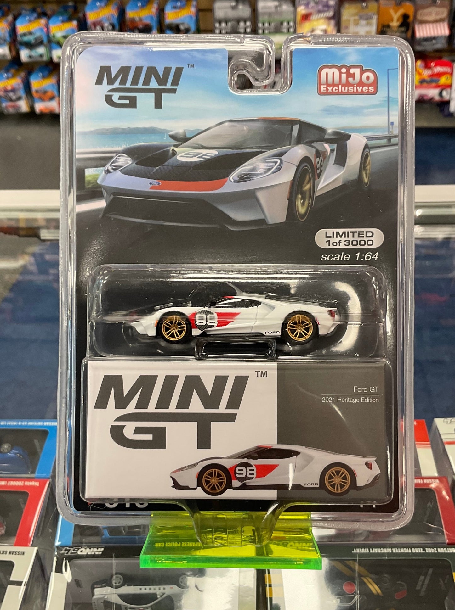 MiniGT 313 Ford GT 2021 Heritage Edition