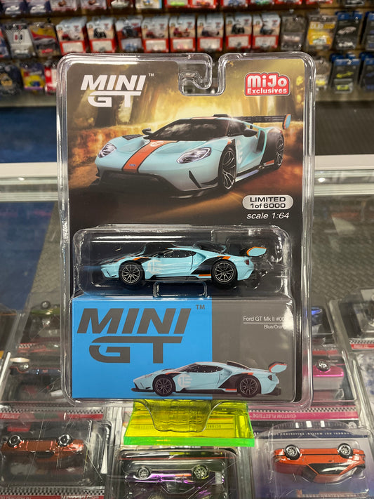 MiniGT 359 Ford GT Mk II #002 Blue/Orange