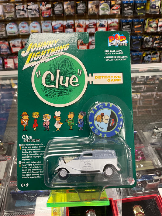 Johnny Lightning "Clue" Detective Game 1933 Ford Delivery