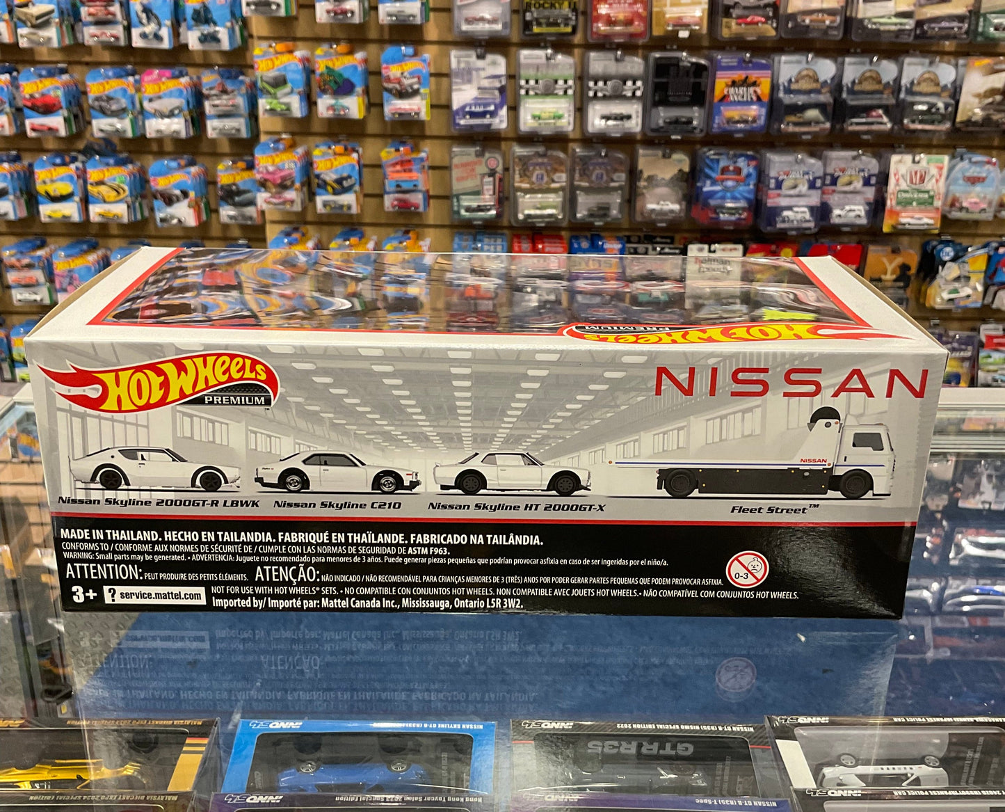 Hot Wheels Premium Nissan Diorama 956P