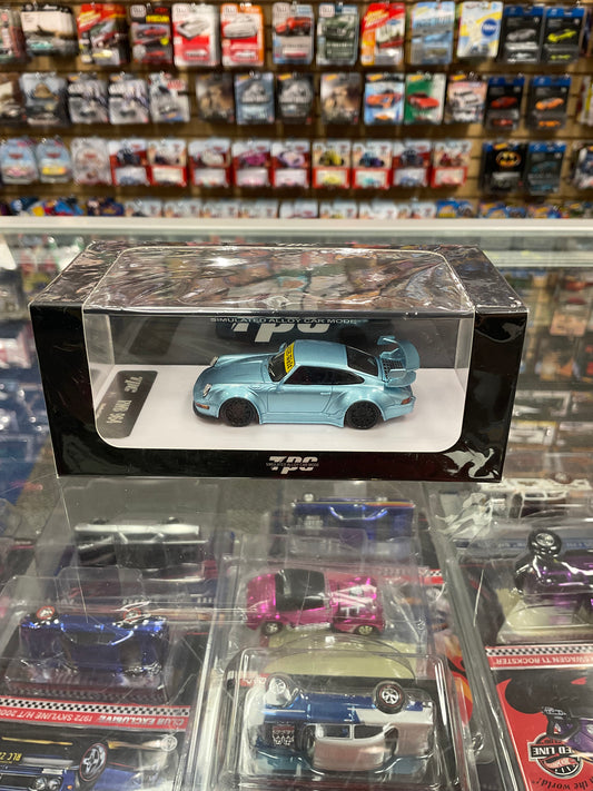 TPC RWB 964 Light Blue/Black Rims