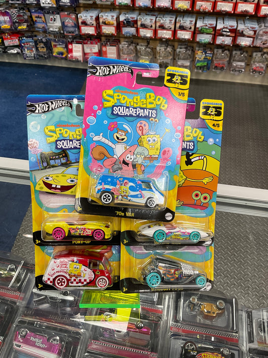 Hot Wheels SpongeBob SquarePants Set