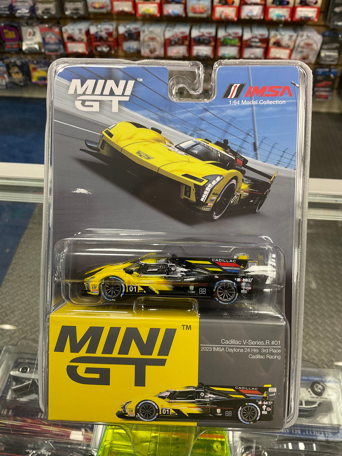 Mini GT 1:64 Cadillac V-Series.R #01 Cadillac Racing 2023 IMSA Daytona – Horizon Diecast Mini GT 1:64 Cadillac V-Series.R #01 Cadillac Racing 2023 IMSA Daytona – Horizon Diecast
