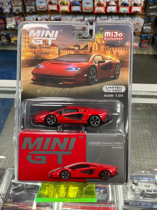 MiniGT 720 Lamborghini Countach LPI 800-4 Rosso Mars