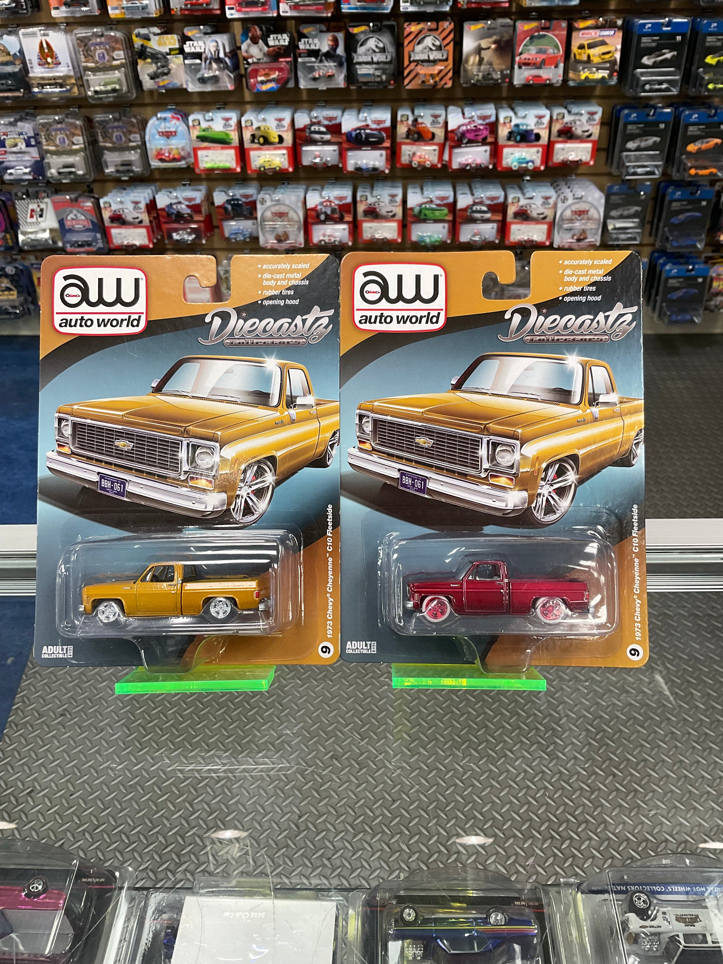 AutoWorld MiJo exclusives CHASE ‘73 Chevy deals Cheyenne NEW!!!