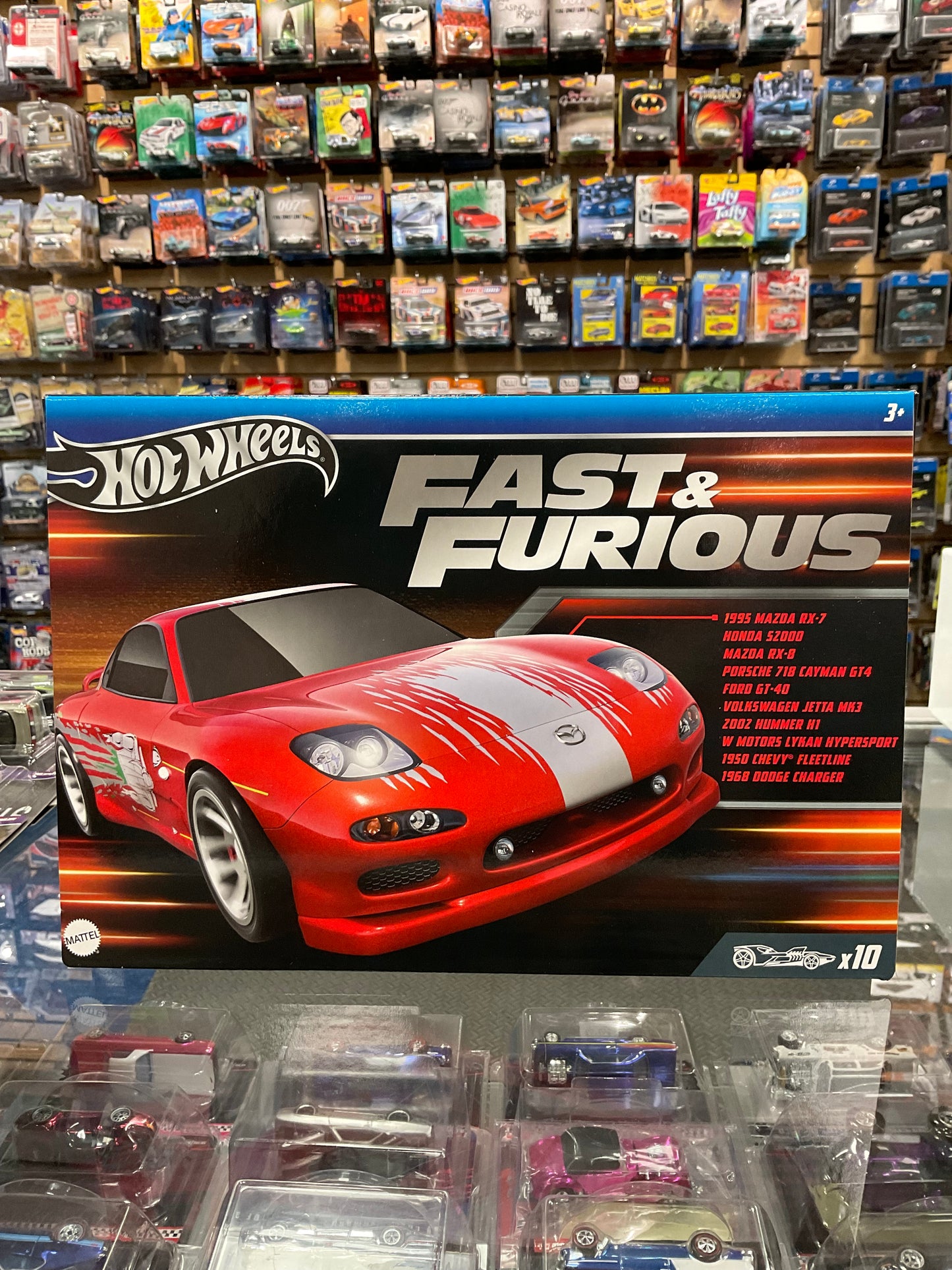 Hot wheels Fast and Furious 10 pack