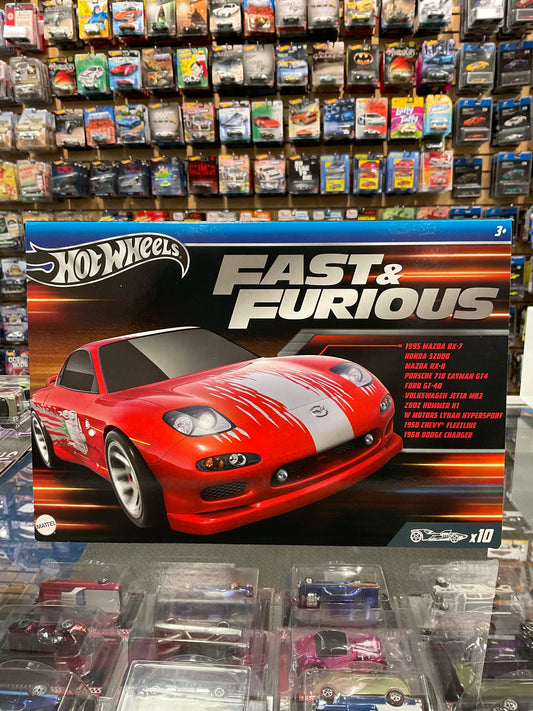 Hot wheels Fast and Furious 10 pack