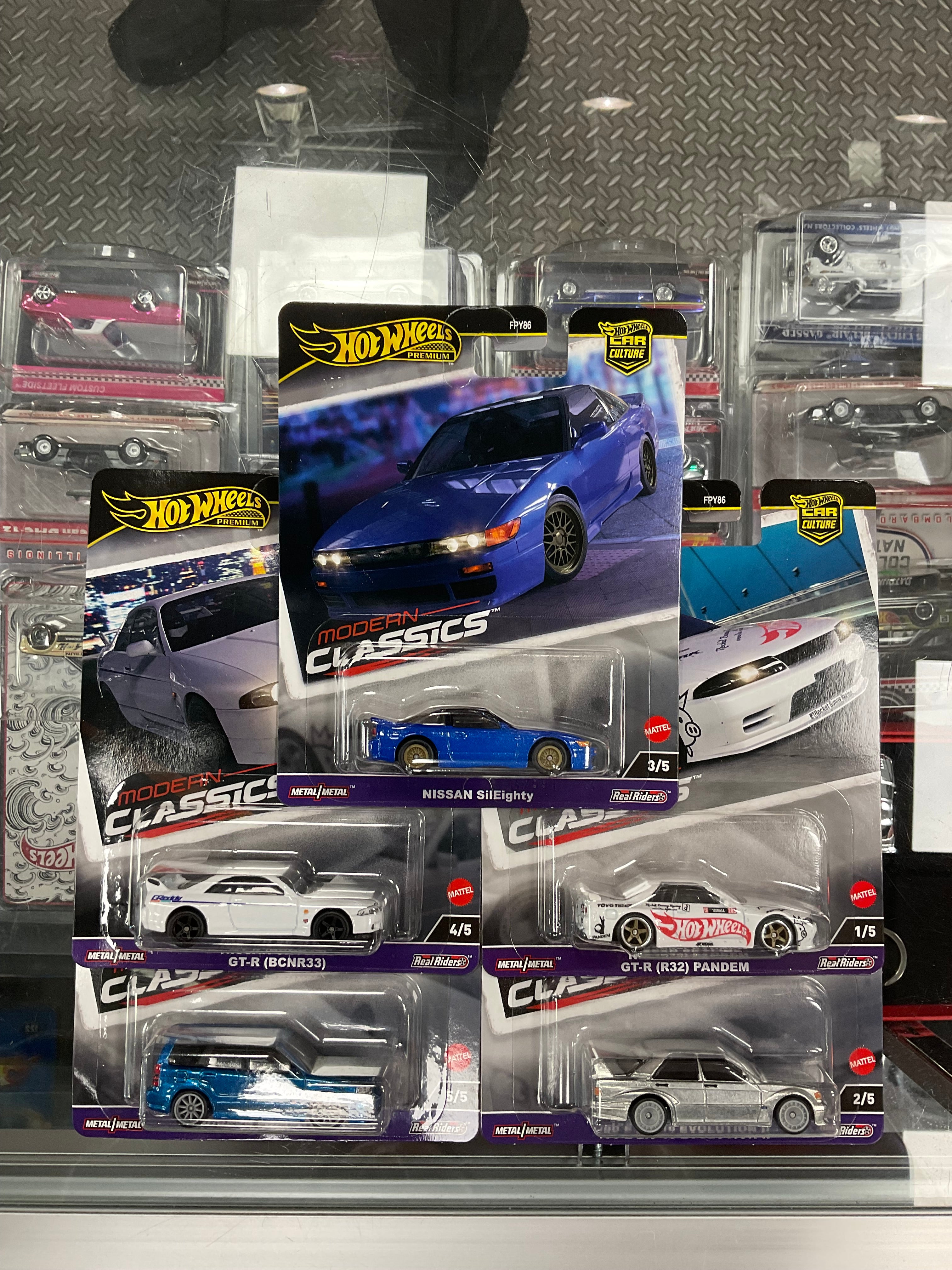 Hot wheels deals Nissan gtr set