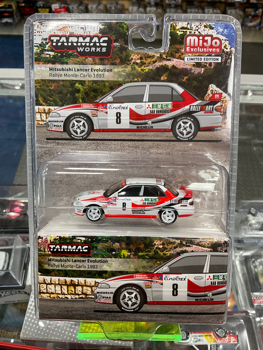 Tarmac works Mitsubishi Lancer Evolution Rallye Monte Carlo 1993