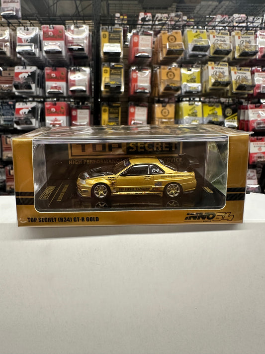 Inno64 Top Secret (R34) GT-R Gold