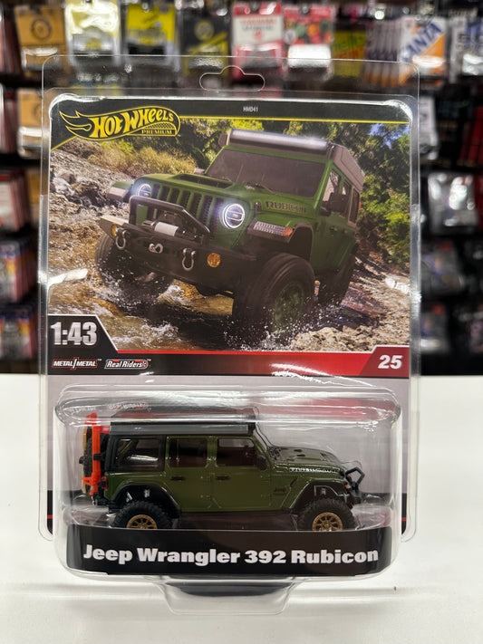Hot Wheels Premium 1:43 Scale Jeep Wrangler 392 Rubicon #25