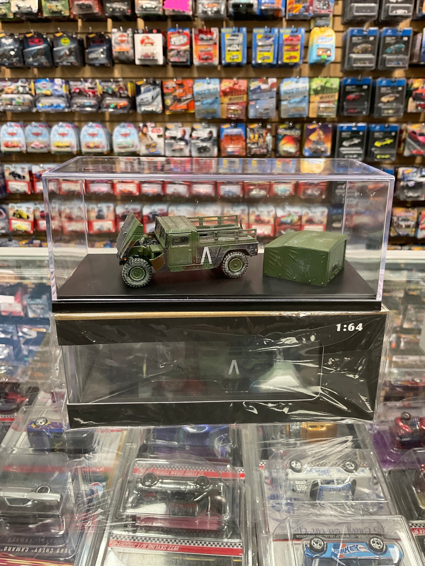 Panzerkampf 1:64 Military Humvee Green 8th battalion