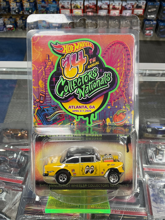 Hot wheels 24th Collectors National 55 Chevy Bel Air Gasser  #05419