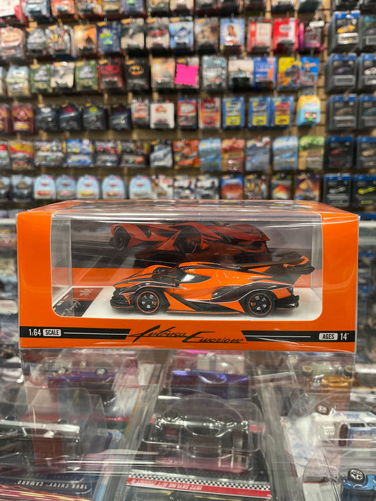 Peako Top Art Resin hypercar Apollo Orange