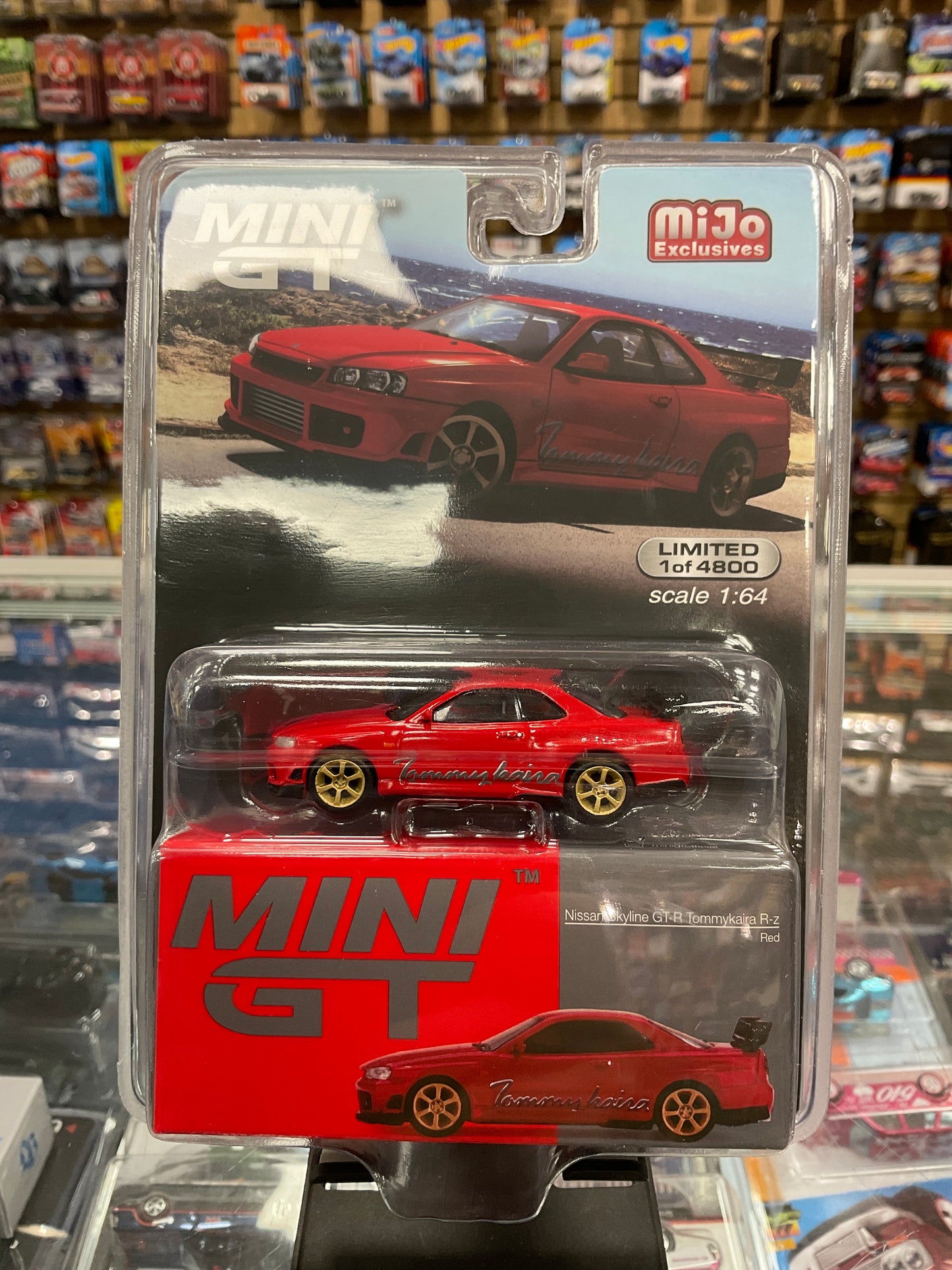 MiniGT 543 Nissan Skyline GT-R Tommykaira R-z RED