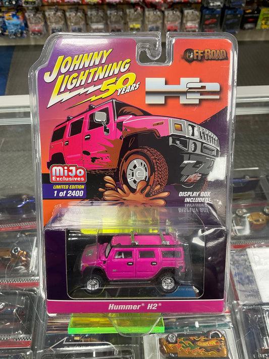 Johnny Lightning Hummer H2 Pink