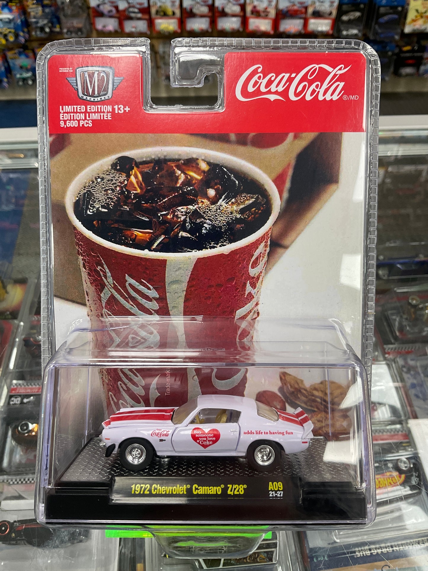 M2 Machine Coca-Cola 1972 Chevrolet Camaro Z/28