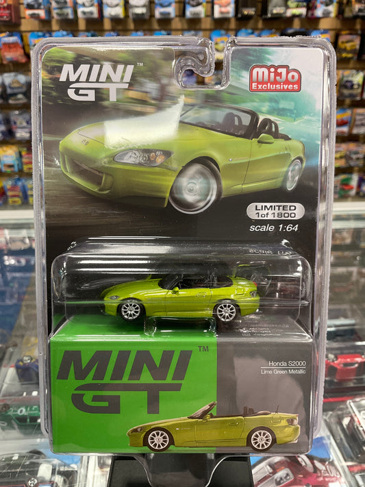 MiniGT 396 Honda S2000 Lime Green Metallic