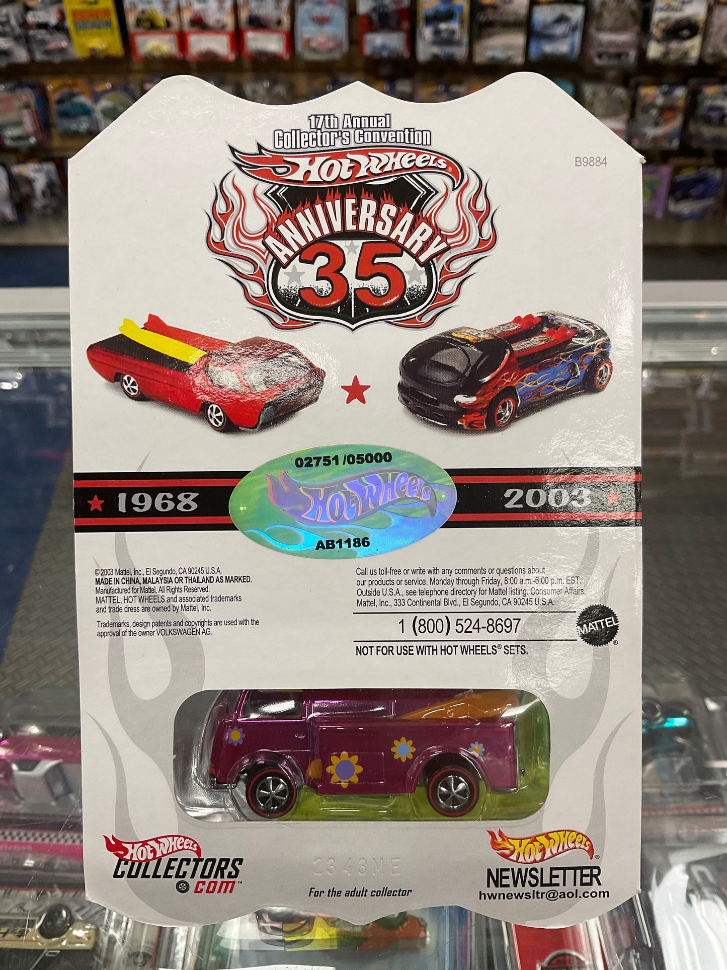 Hot wheels 17th Annual Collectors Convention Beach Bomb Too