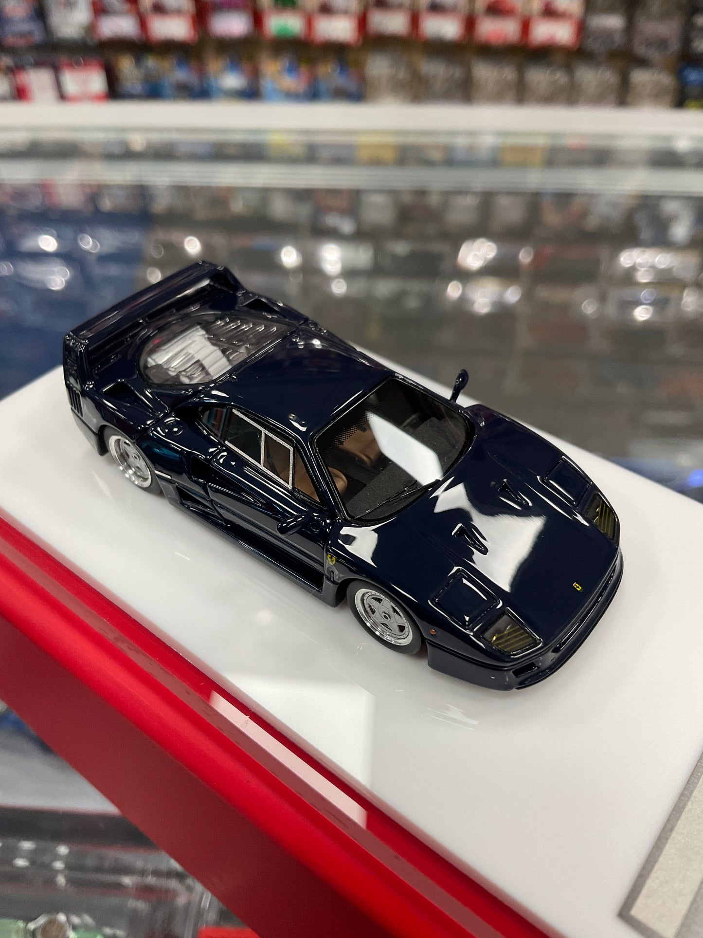 MY64 resin Ferrari F40 Classic Pozzi Blue