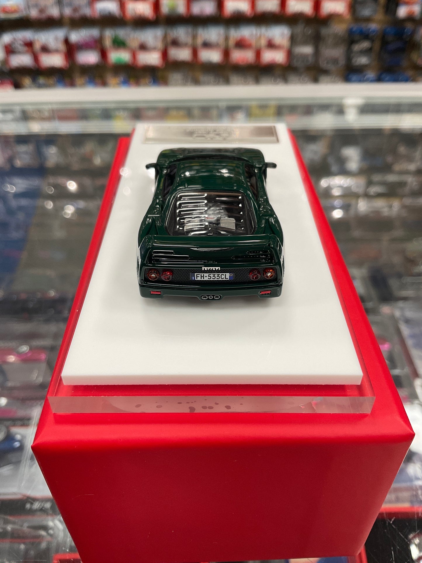 MY64 resin Ferrari F40 Classic Verde Abetone