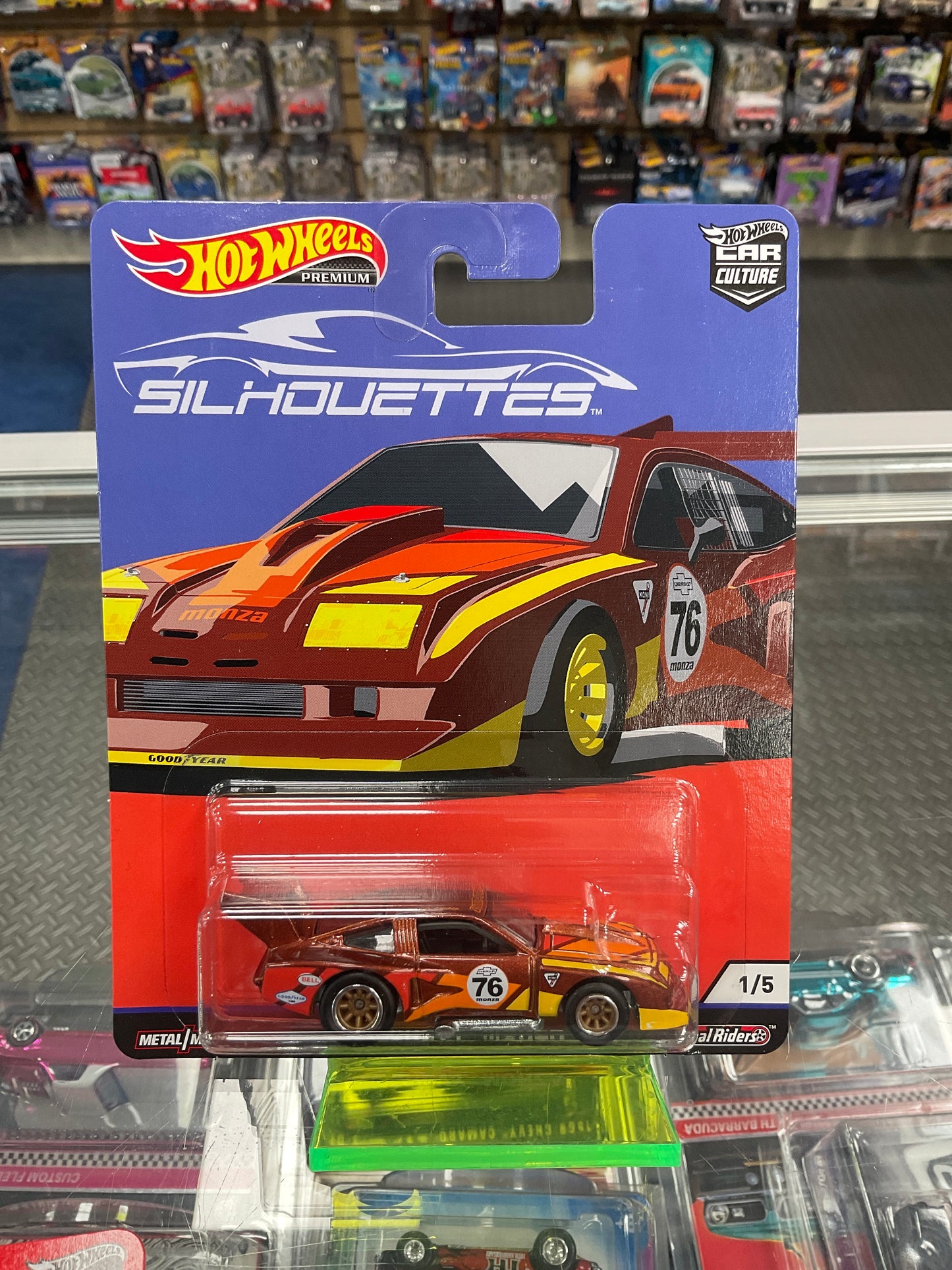 Hot wheels Silhouettes set