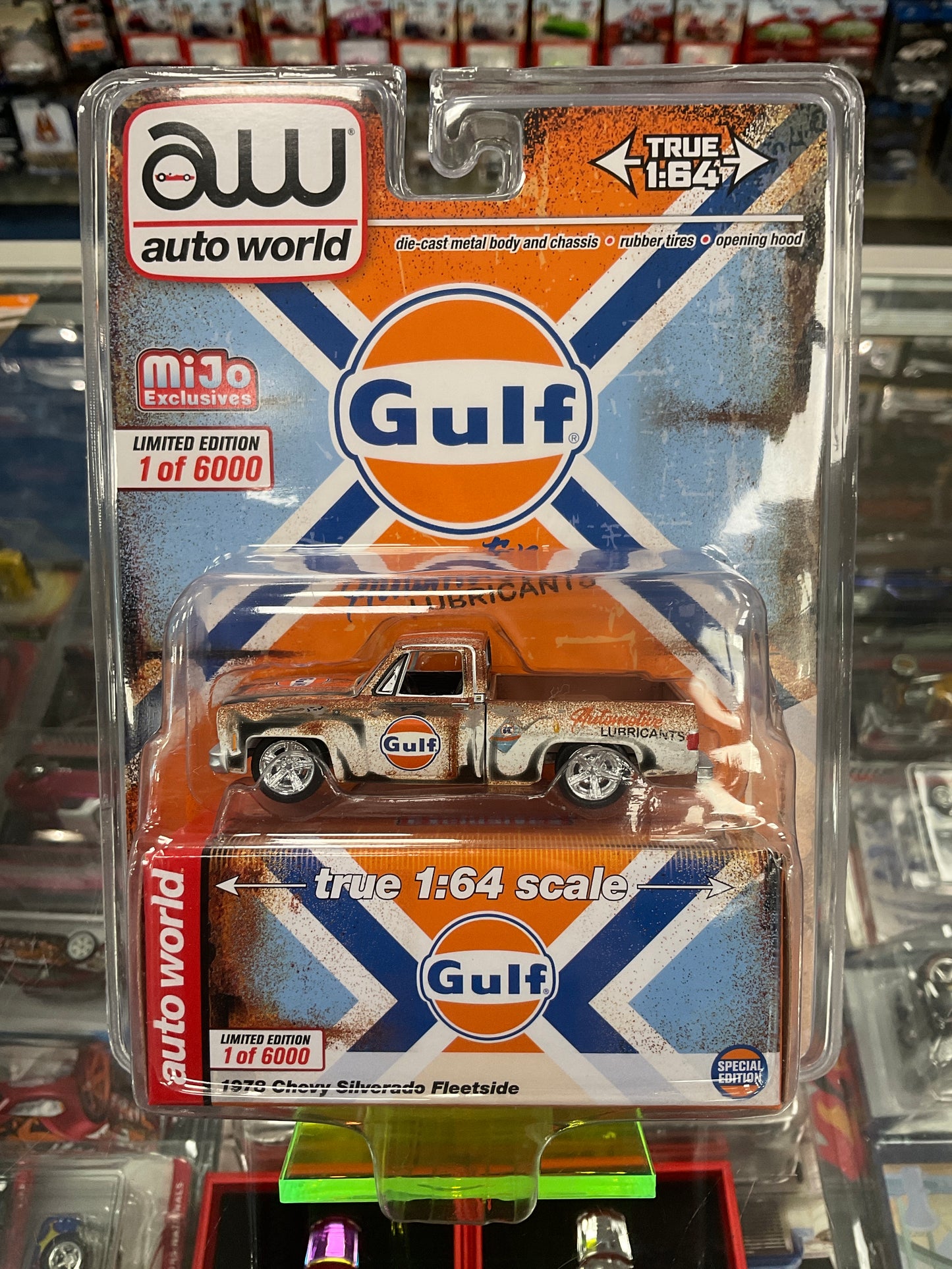 Autoworld 1978 Chevy Silverado GULF rusty