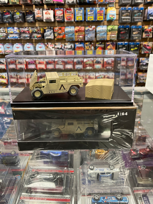 Panzerkampf 1:64 Military Humvee yellow tan 1st battalion