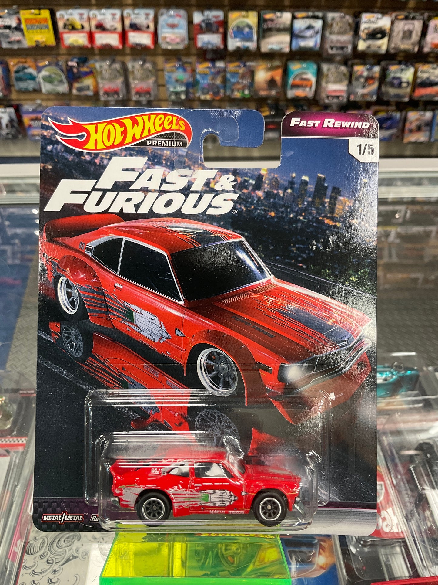 Hot wheels Fast & Furious Fast Rewind set