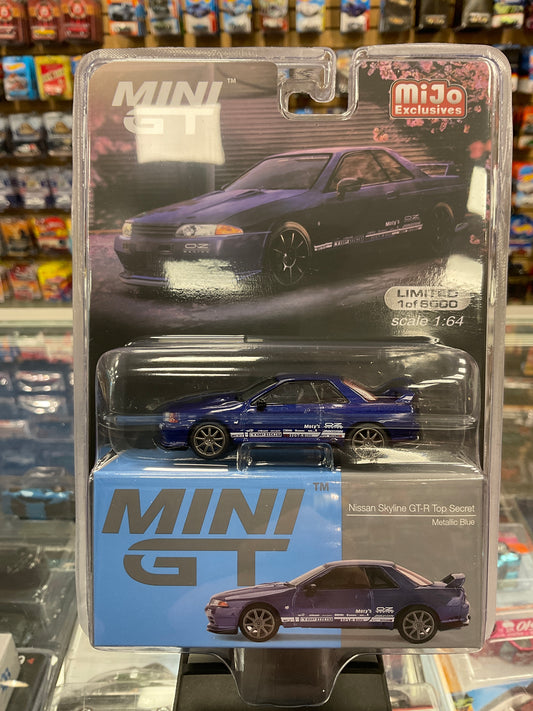 MiniGT 589 Nissan Skyline GT-R Top Secret Metallic Blue