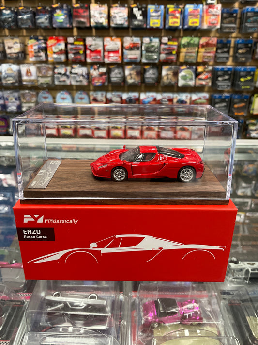 Finclassically Ferrari Enzo Rosso Corsa 1:64 Diecast