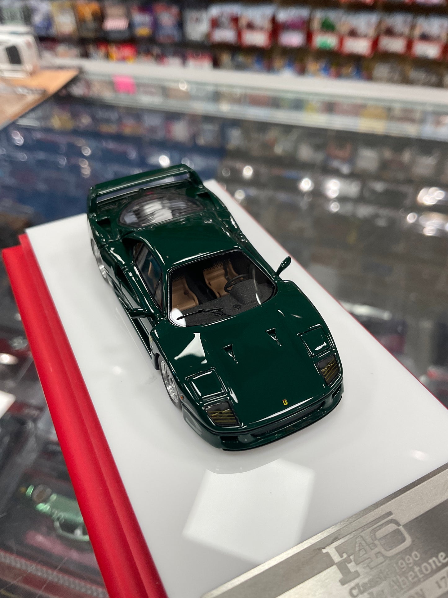 MY64 resin Ferrari F40 Classic Verde Abetone