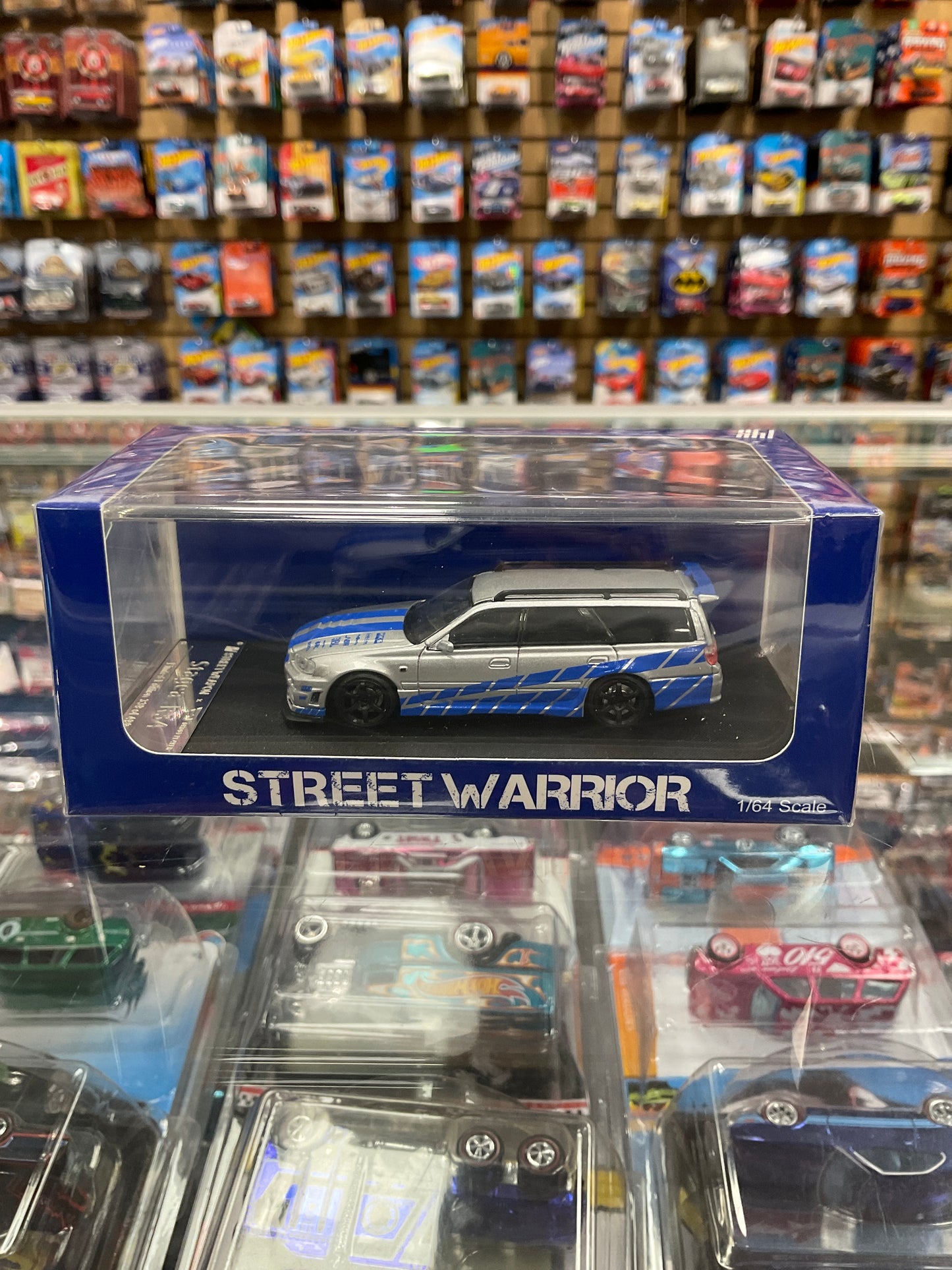 Street Warrior Stegea R34 skyline Grey/Blue