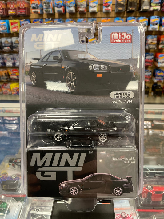 MiniGT 570 Nissan Skyline GT-R Black Pearl