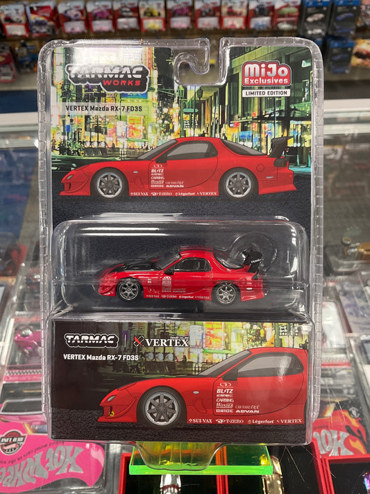 Tarmac Works Vertex Mazda RX-7 FD3S Red